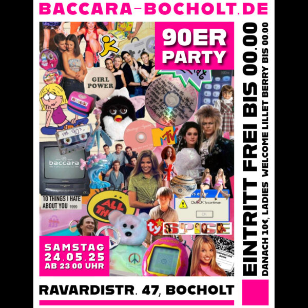 90er PARTY - 24.05.2025