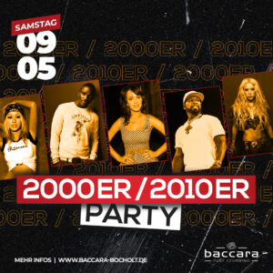2000 / 2010 er Party - 09.05.2026