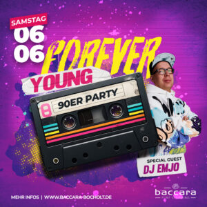 FOREVER YOUNG PARTY - 06. Juni  2026