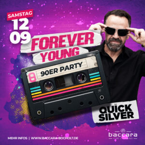 FOREVER YOUNG 90er PARTY- 06.09.2026