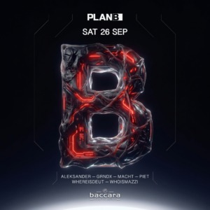 PLAN B  / TECHNO  -  26.09.2026